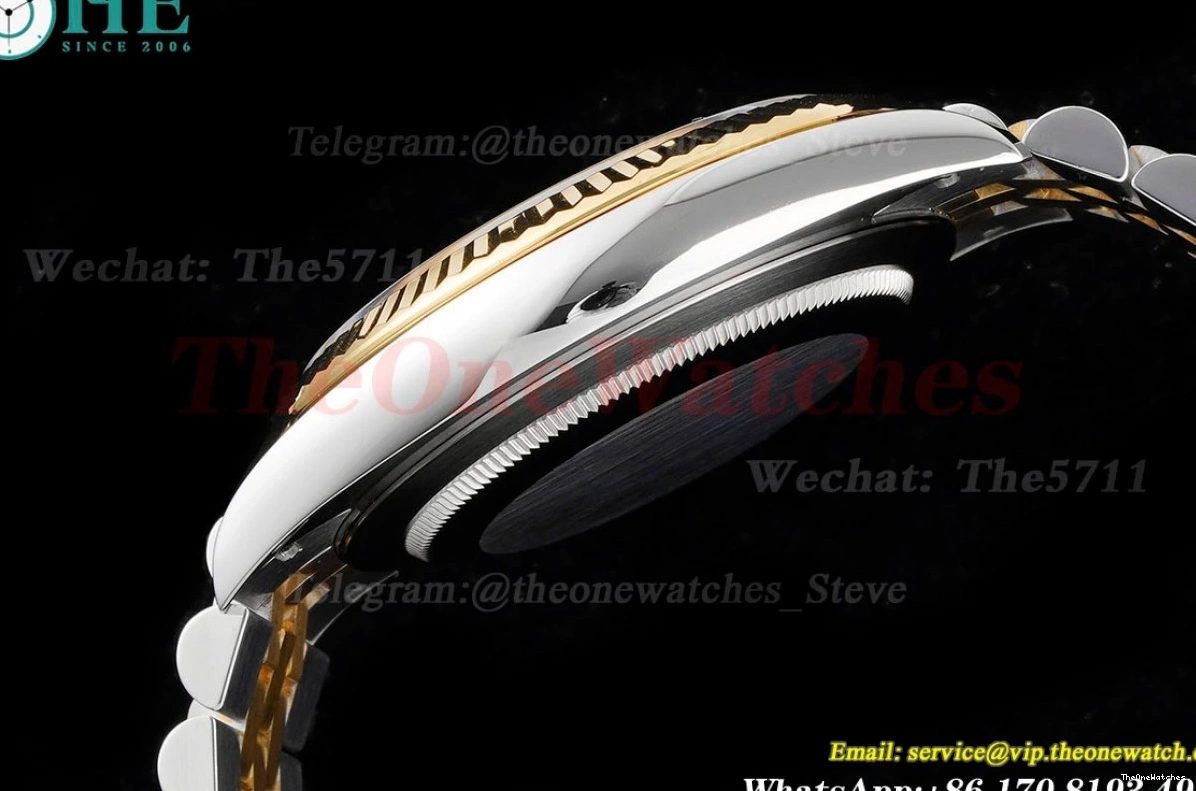 King 126333 VR3235 YG Datejust Gold SS Jubilee 904L 41mm Stk 0417